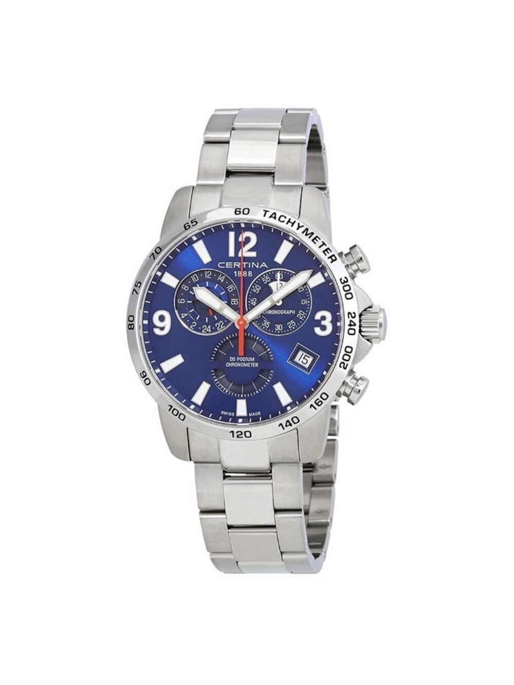NWT Certina DS Podium Chronograph Chronometer Watch